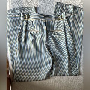 Juicy Couture High Waisted silk trousers. Size 4.